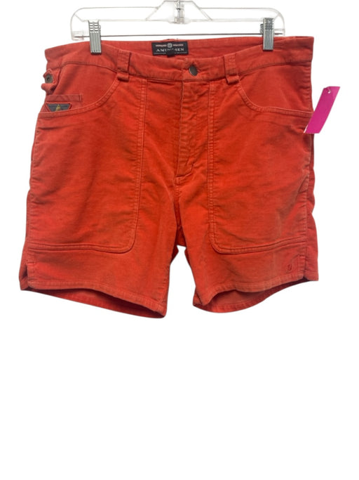 Amundsen Size L Hot Pink Cotton Solid Men's Shorts Hot Pink / L