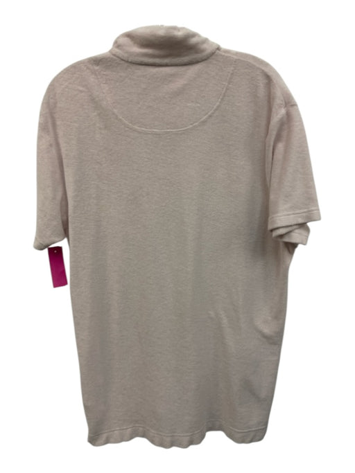 Orlebar Brown Size XXL Pink Terry Solid Polo Men's Short Sleeve Pink / XXL
