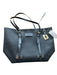 Dooney & Bourke Black Canvas Interior wallet Gold Hardware Snap Closure Bag Black