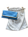Hobo Cornflower Blue Leather Embossed Gold Hardware Wallets Cornflower Blue