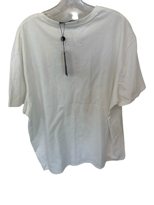 Polo Ralph Lauren NWT Size XL White & Navy Cotton Anchor Men's T-Shirt White & Navy / XL