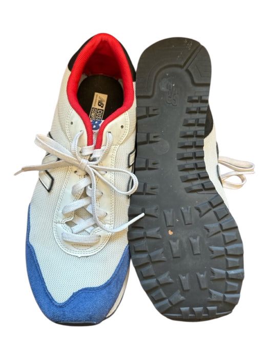 New Balance Shoe Size 11 Red & White & Blue Canvas Colorblock Tie Bow Sneakers Red & White & Blue / 11