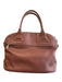 Longchamp Brown Leather Zip Close Satchel Logo Shoulder & Crossbody Bag Brown / M