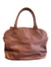 Longchamp Brown Leather Zip Close Satchel Logo Shoulder & Crossbody Bag Brown / M
