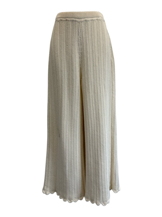 Altuzarra Size XS Cream White Cotton Elastic Waistband Sleeveless Pant Set Cream White / XS