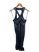 Aqua Size S Navy Sequin Halter Neck Sleeveless Gown Navy / S