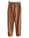 A.L.C. Size 0 Brown Linen & Viscose High Rise 4 Pocket Straight Leg Pants Brown / 0