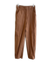 A.L.C. Size 0 Brown Linen & Viscose High Rise 4 Pocket Straight Leg Pants Brown / 0