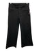 KUT Size 2 Black Polyester & Modal Zip Fly Mid Rise Pockets Straight Pants Black / 2