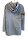 Lululemon Size 4 Blue Polyester & Polyurethane Pockets Long Sleeve Hood Jacket Blue / 4