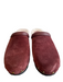 M. Gemi Shoe Size 36.5 Burgundy Wool Loafer Platform Stud Detail Shoes Burgundy / 36.5
