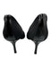 Donald J Pliner Shoe Size 6.5 Black Leather & Textile Pointed Toe Low Heel Pumps Black / 6.5