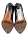 Donald J Pliner Shoe Size 6.5 Black Leather & Textile Pointed Toe Low Heel Pumps Black / 6.5