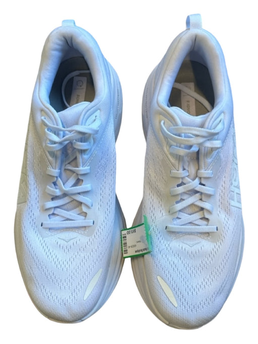 Hoka Shoe Size 11 White Canvas Athletic Sneakers White / 11