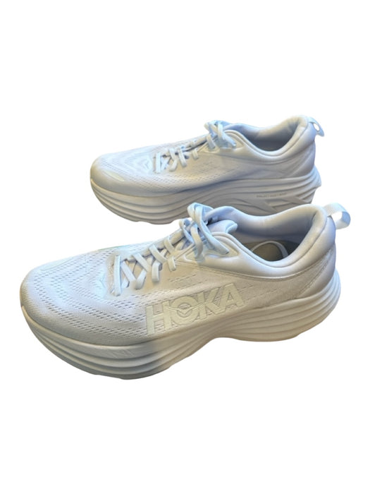 Hoka Shoe Size 11 White Canvas Athletic Sneakers White / 11