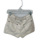 Reformation Size 27 Cream & Brown Cotton High Waist Stitching Denim Shorts Cream & Brown / 27