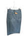 Etica Size 27 Medium Wash Cotton Slit Pleats Back Pocket Skirt Medium Wash / 27