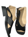 Camper Shoe Size 9 Black Leather Sandal Cross Strap Buckle Ankle Sandals Black / 9