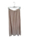 J Crew Size M Beige Cotton Maxi Tie Detail Elastic Waist Skirt Beige / M