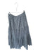 Madewell Size S Grey & Blue Cotton Floral Pockets Maxi Elastic Waist Skirt Grey & Blue / S