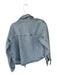 Zara Size S Light Wash Cotton Button Up Pockets Denim Jacket Light Wash / S