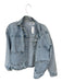 Zara Size S Light Wash Cotton Button Up Pockets Denim Jacket Light Wash / S