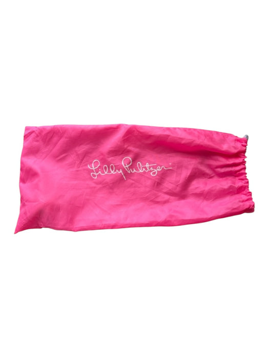 Lily Pulitzer Pink & blue Wood Floral Wrapped Athletic Other Pink & blue