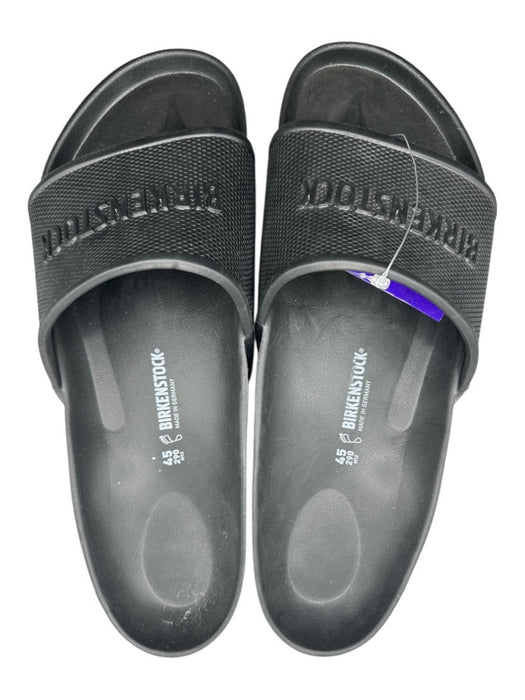 Birkenstock Shoe Size 12 Black Rubber Honeycomb Slides Men's Shoes Black / 12