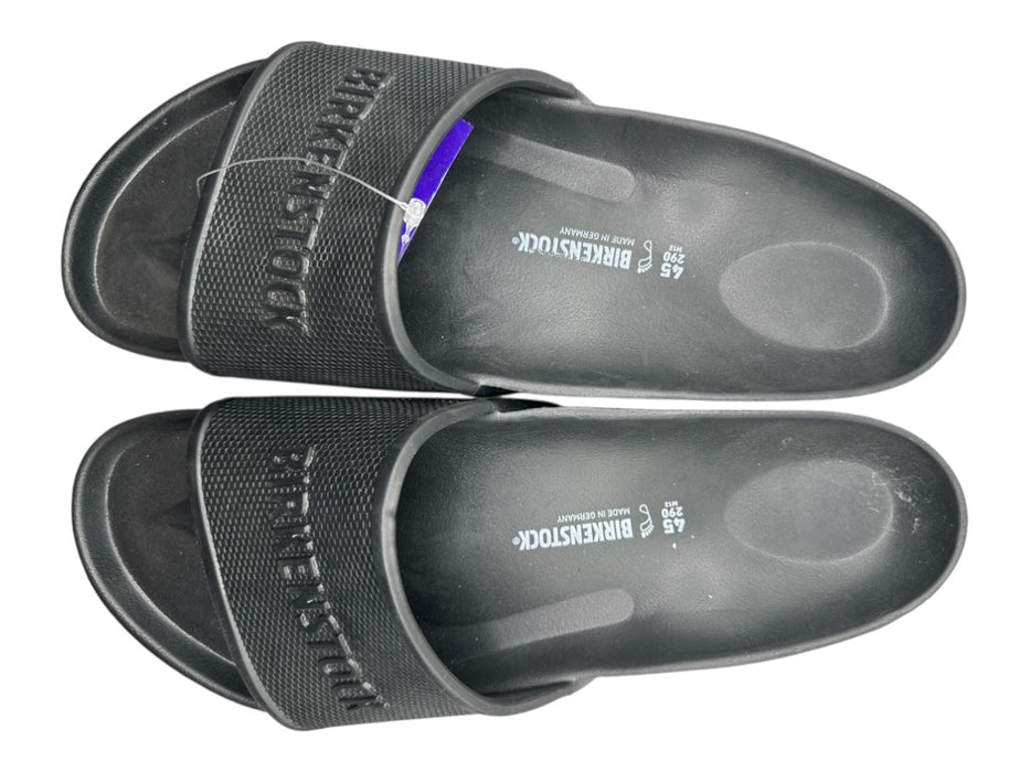 Birkenstock Shoe Size 12 Black Rubber Honeycomb Slides Men's Shoes Black / 12