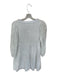 Anna Cate Size XS White Cotton Long Sleeve Quilt Detail Square Neck Dress White / XS