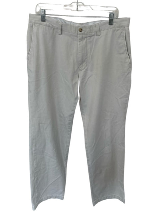 Polo Ralph Lauren Size 34/32 Khaki Cotton Button & zip closure Men's Pants Khaki / 34/32