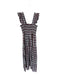 Hill House Size XS Red, Navy & Green Cotton Striped Smocked Detail Maxi Dress Red, Navy & Green / XS