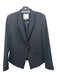 Sunday best Size 4 Black Polyester One Button Bound Pockets Blazer Jacket Black / 4