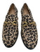 Stuart Weitzman Shoe Size 7.5 Beige, Brown, Black Suede Animal Print Loafers Beige, Brown, Black / 7.5