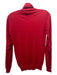 Joseph Size S Red Cashmere Turtle Neck Long Sleeve Thin Knit Sweater Red / S