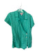 Show Me Your Mumu Size XS Green Linen Short Sleeve Buttons Romper Green / XS