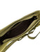 Anna Paola Green Leather Zip Close Crossbody Strap Bag Green / S