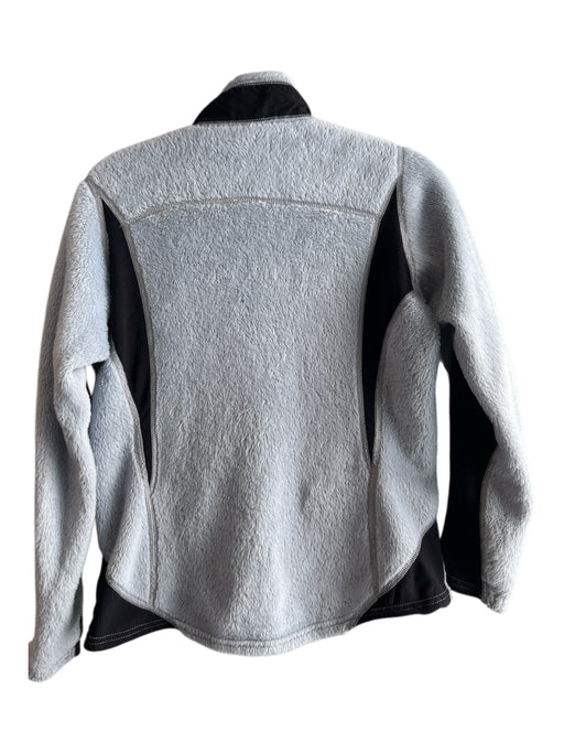 Patagonia Size Small Light Blue & Navy Fleece Zip Up Athletic Jacket Light Blue & Navy / Small