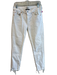 Citizens of Humanity Size 27 White Cotton Denim High Rise Zip Fly Jeans White / 27