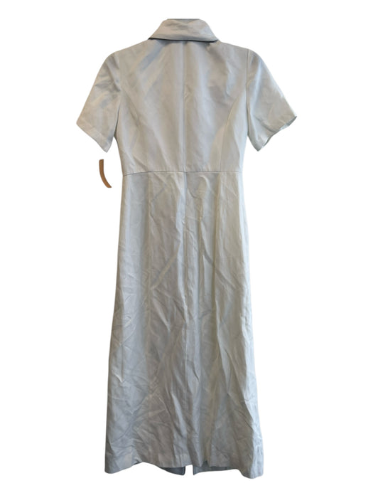 Tuckernuck Size XS White & Black Linen & Polyester Lined Piping Midi Sweater White & Black / XS