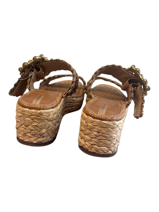 Sam Edelman Shoe Size 8 Brown Manmade Material open toe Buckle Detail Shoes Brown / 8