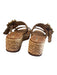 Sam Edelman Shoe Size 8 Brown Manmade Material open toe Buckle Detail Shoes Brown / 8