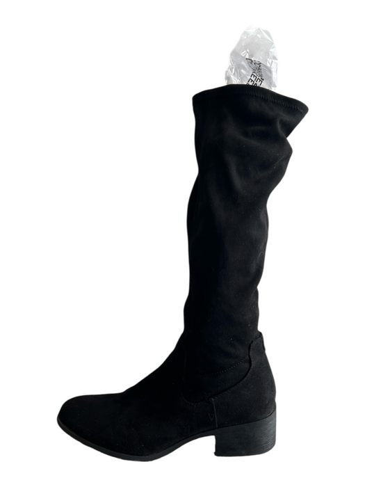 Reaction Kenneth Cole Shoe Size 8.5 Black Manmade Material Suede Zip Up Boots Black / 8.5