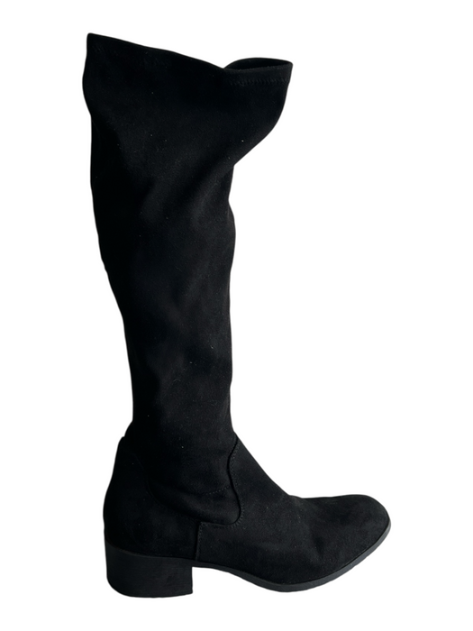 Reaction Kenneth Cole Shoe Size 8.5 Black Manmade Material Suede Zip Up Boots Black / 8.5