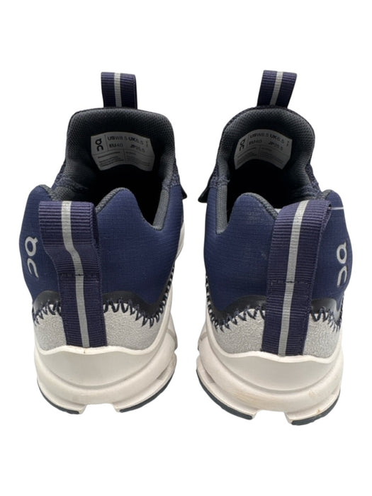 On Cloud Shoe Size 8.5 Navy Synthetic Adjustable Runners Shoes Navy / 8.5