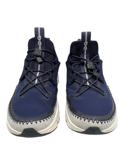 On Cloud Shoe Size 8.5 Navy Synthetic Adjustable Runners Shoes Navy / 8.5