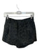 Free People Size XS Charcoal Vegan Leather High Waist Front Pockets Shorts Charcoal / XS