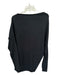 NBD Size XS Black Nylon Blend Asymetric Neckline Long Sleeve Dress Black / XS