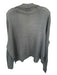Wooden Ships Size XS/S Gray & Black Mohair Blend Long Sleeve Skulls Knit Sweater Gray & Black / XS/S
