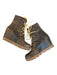 Sorel Shoe Size 7 Dark Brown Leather Wedge lace up Booties Dark Brown / 7